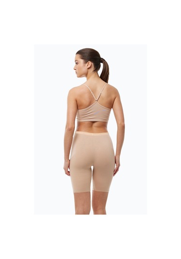 Malabadi Kadın 3 Adet Ten Rengi Dizüstü İz Yapmayan Modal Yüksek Bel Tayt 3m113 Ten Rengi