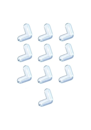 Çocuk Bebek Güvenlik Sivri Köşe Koruyucu Silikon Koruma 12 Adet Çok Renkli