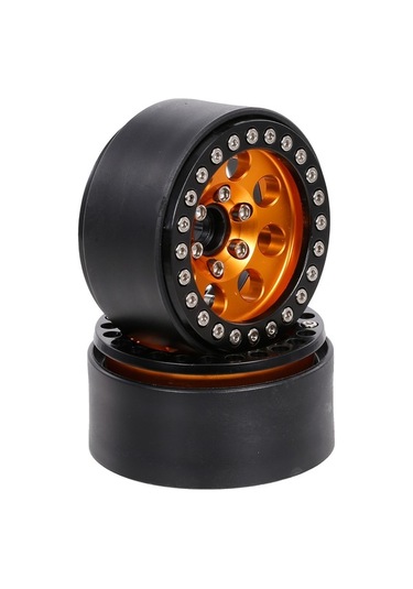 Novahub 2 Adet Çinko Alaşım 55mm Jant Göbeği - 8 Delikli, Redcat Traxxas Uyumlu, Hsp Rc Crawler İçin