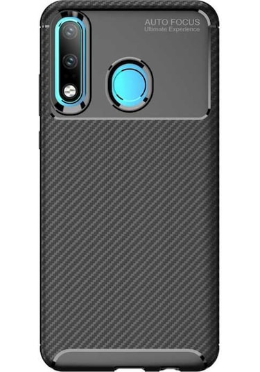 Huawei P30 Lite Kilif Karbon Silikon Case 389460418
