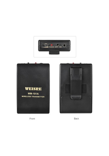 Shineyee Fm Kablosuz Lavalier Mikrofon Seti - 20m Mesafe, Yüksek Hassasiyet, Konferans/seminer İçin Pil Dahil Değil, Rastgele Frekans