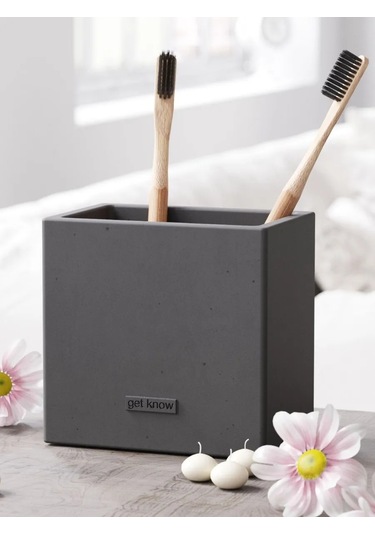 Getknow Home Banyo İçin Diş Fırçası Bardağı 269935866 Siyah
