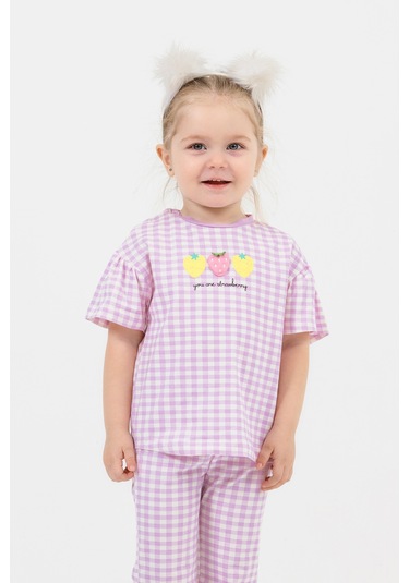 Harika Kids Kız Bebek İspanol Paça Alt-üst Takım 001