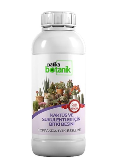 500 Ml Kaktüs Ve Sukulentler İçin Henel Besin - Topraktan