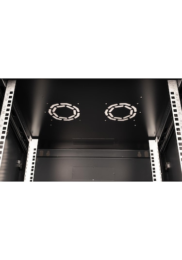 Lande 18u 19" Duvar Tipi Rack Kabinet Genişlik: 600 Mm Derinlik: 600 Mm Siyah