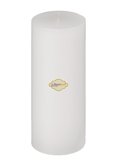 Gökçeada Beyaz 3 Lü Set Mum Beyaz