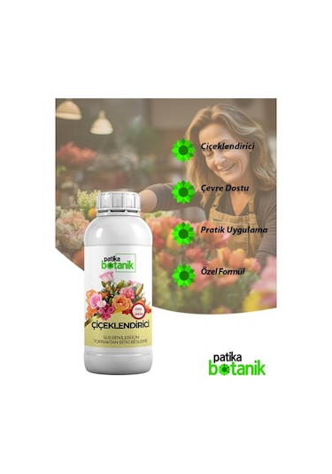 500 Ml Çiçeklendirici- Süs Bitkileri İçin - Topraktan