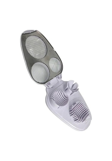 Çok Yumurta Dilimleyici 3 In 1 Yumurta Dilimleyici Kesici Kama Yumurta Diliml Çok Fonksiyonlu Paslanmaz Çelik Dilimleyici 56559393 Beyaz