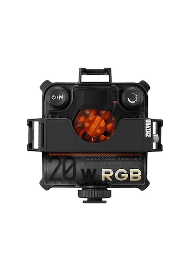 Zhiyun Fiveray M20C Rgb Led Işık 20 W Siyah