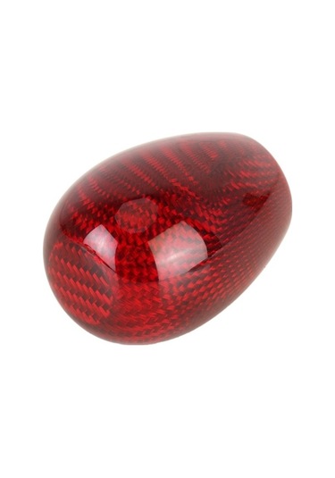 Wondernest Yumurta Vites Topuzu Tipi Stil Sones Otomatik Ördek Kısa Kırmızı Karbon Kafası Fiber Dişli Desen Araba Ka Kırmızı