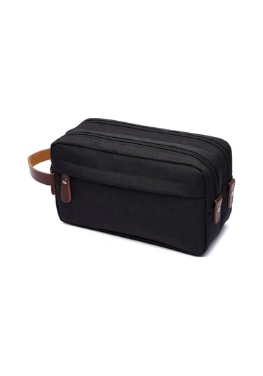 Hangfox Siyah Kar Tanesi Desenli Suya Dayanıklı Makyaj Çantası - Taşınabilir, Saçma Ve Fonksiyonel Saklama Çantası Çok Renkli