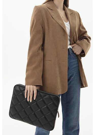 Gri Laptop Kılıfı Evrak Çantası 15.6 & 16 İnç