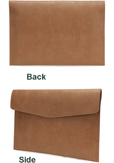 Dizüstü Bilgisayar İçin PU Deri Tasarım Laptop Kılıfı 13.3 inch