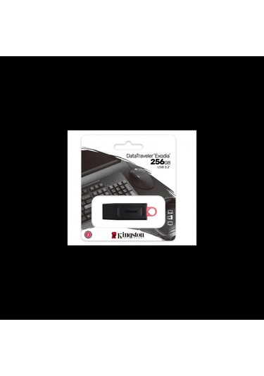Kıngston Dtx/256gb Usb 3.2 Data Traveler Exodia Gen 1 Flash Disk Siyah - Pembe