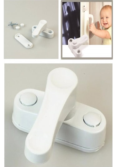 5 Adet Pvc Kapı Ve Pencere Kilidi Emniyet Kilit