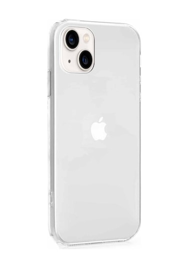 Apple Uyumlu iPhone 15 Plus Kılıf 0.2 Mm Ultra İnce Şeffaf Silikon Kapak Şeffaf