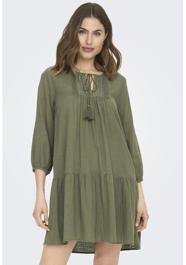 Only Bayan Elbise 15219922 Haki