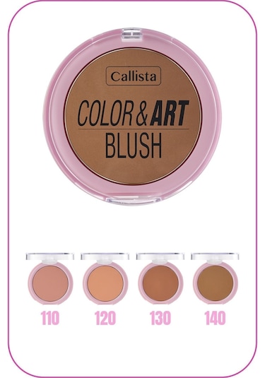 Callista Color Art Blush Toz Allık - 120 So Peachy