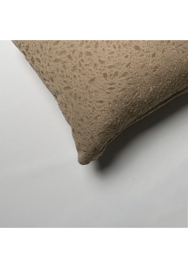 Sezyon Yuna Desenli 40 60 Açık Kahverengi Kırlent Kılıfı Açık Kahverengi