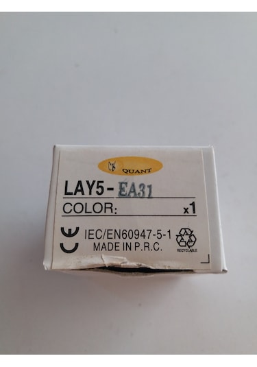 QUANT LAY5 EA 31 START BUTONU