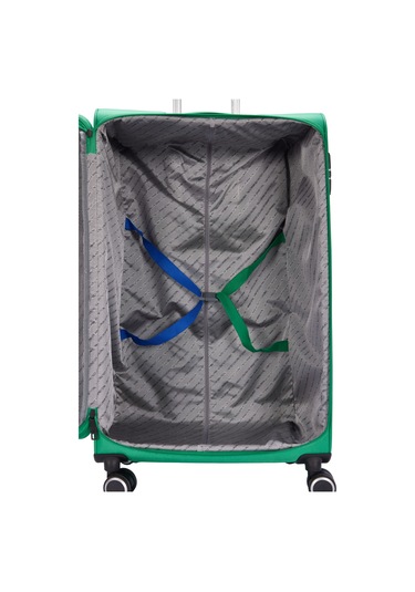 14bnt2500 Polipropilen 3 Lü Valiz Seti Yeşil