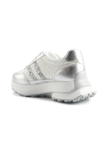 Butigo 25s-010 5fx Gümüş Kadın Sneaker 000000000101983270 Gümüş