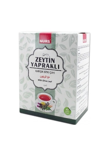 Nurs Zeytin Yapraklı Karışık Bitki Süzen Poşet Çay 42'li