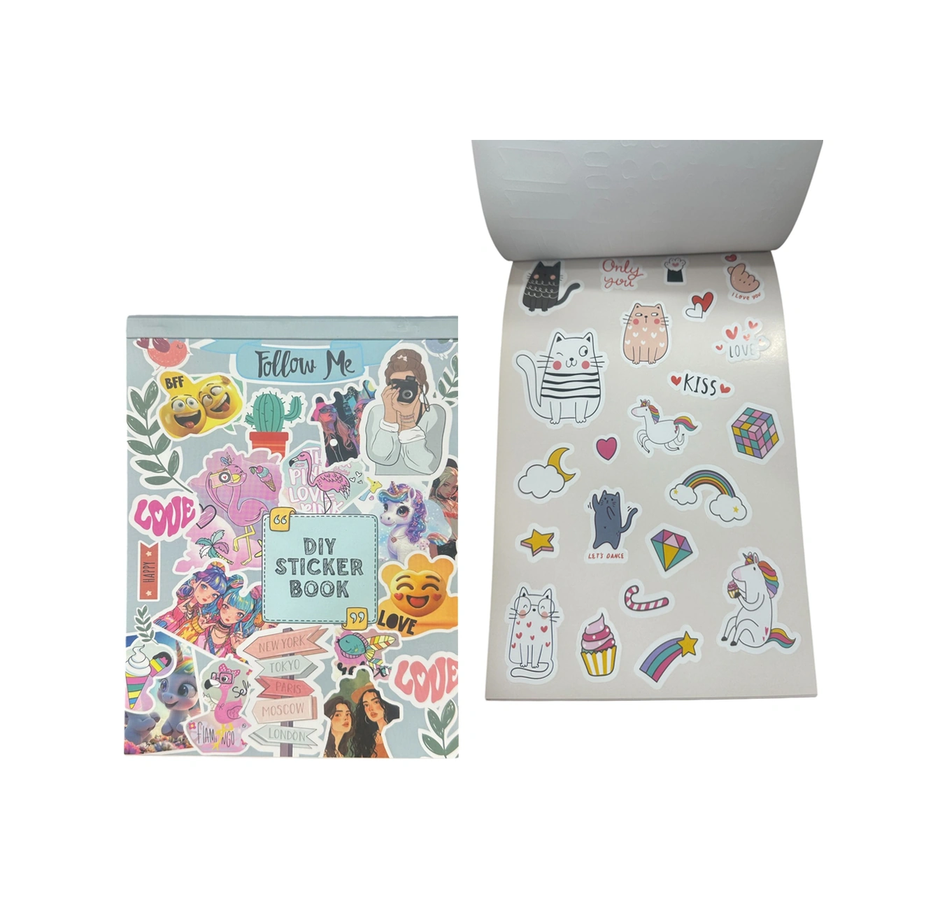 River World Defter Sticker Çok Renkli