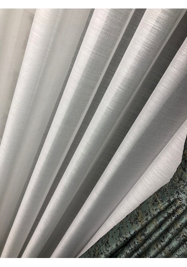 Tül Perde Körfez Desen Brillant Marka Koleksiyon Ürünü Çok Renkli