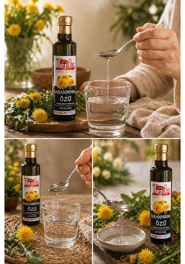 Tijda Taraxacum Officinale Karahindiba Kökü Bitki Özü 250 ML