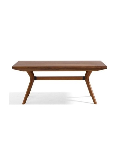 Bosco Pahlı Ahşap Mutfak Masası 100x180 Ceviz