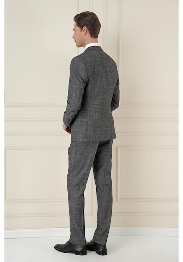 Efor Tk 906 Slim Fit Antrasit Spor Takım Elbise Antrasit