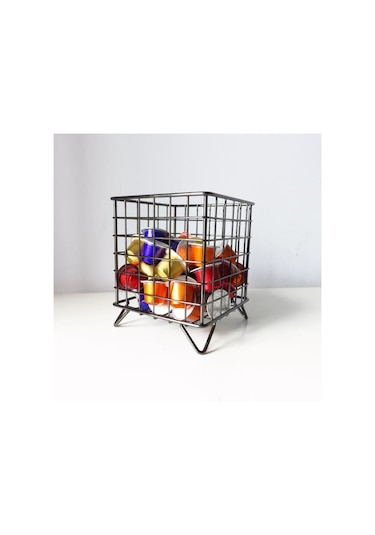 Roomstetica Mutfakta Saklama Sepeti, Evrensel Düzenleyici 210314726 Siyah Mat