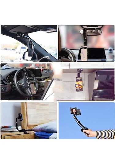 Zore Ms-12 Telefon Tutucu-Siyah