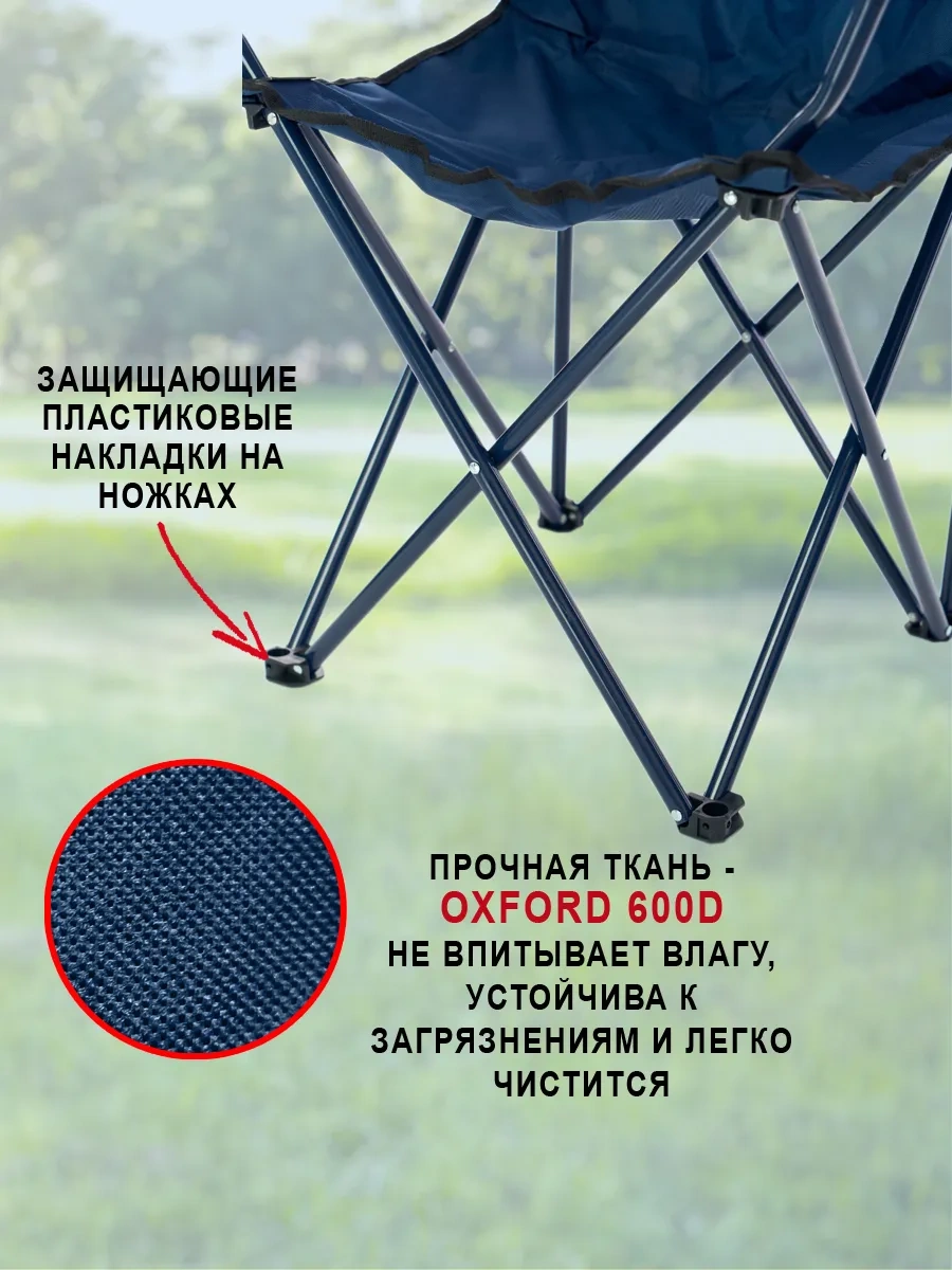 Turizm Bez Hlopot Katlanabilir Seyahat Sandalyesi 270896833 Mavi