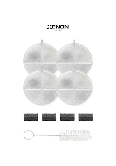 Xenon Smart Akıllı Kedi Köpek Su Pınarı 4'ü Filtre Seti