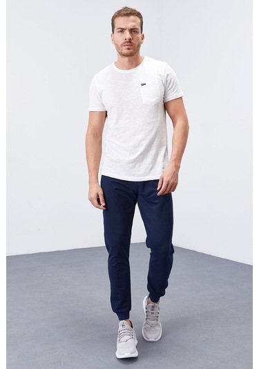 Tommy Life İndigo Fermuar Cepli Dar Kalıp Jogger Erkek Eşofman Alt - 84343 İndigo Tommy Life İndigo Fermuar Cepli Dar Kalıp Jogger Erkek Eşofman Alt - 84343 İndigo