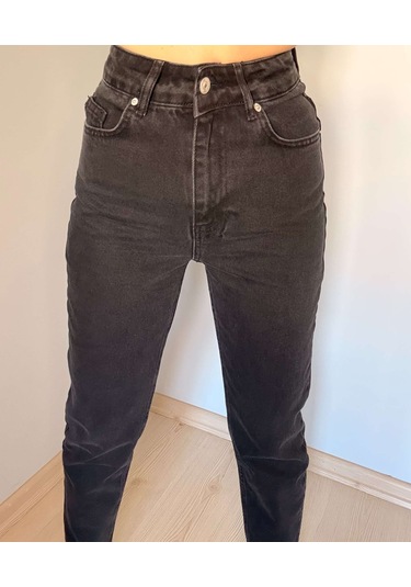 Siyah Dlv Mom Jean Siyah