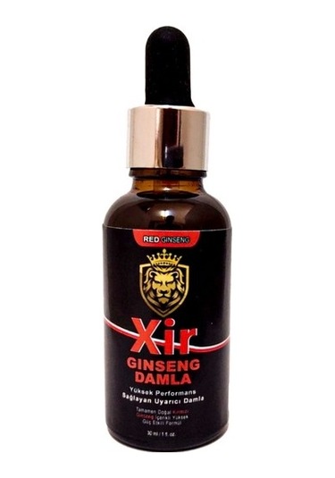 Xir Red Ginseng Xir Hardener Effect Özel Karışım İçecek Bay Bayan 30 Ml