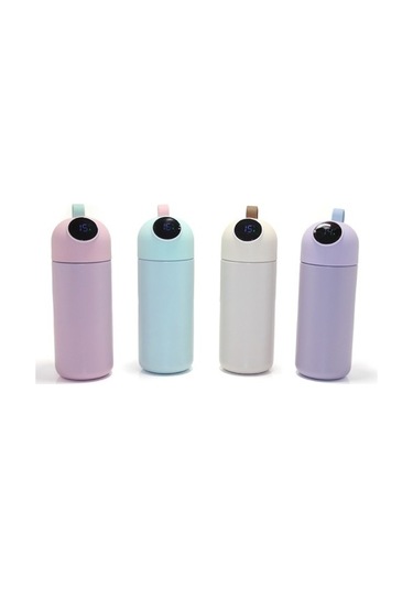 Dijital Göstergeli Termos Çok Renkli