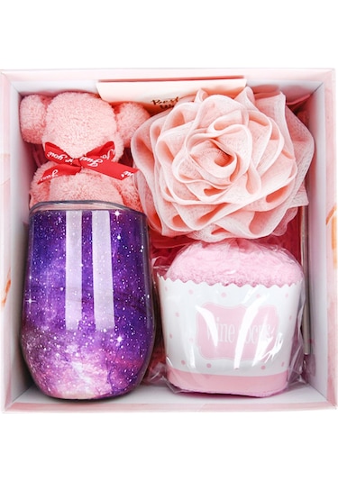 Ranyeek 12oz Çift Katlı Vakumlu Paslanmaz Çelik Termos Bardak 8'li Set - Isı/sıcak Tutma, Sprey Koruma, Hediye Kutusuyla Bardak+kapak+selamlaşma Kartı+diğer Aksesuarlar Diğer