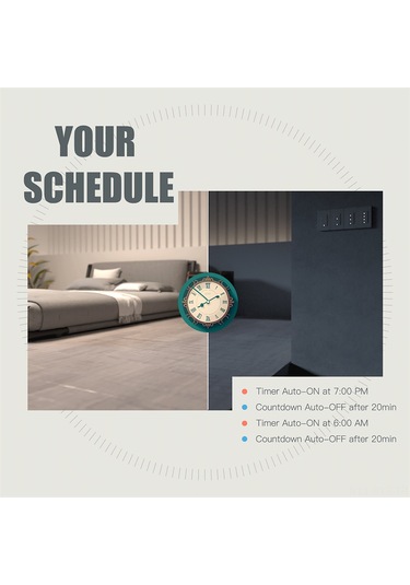 Symbee Tuya Zigbee Akıllı Ev Anahtarı: Ses Ve Uzaktan Kontrol, 3 Yollu, Geniş Voltaj, Beyaz Tuya Zigbee