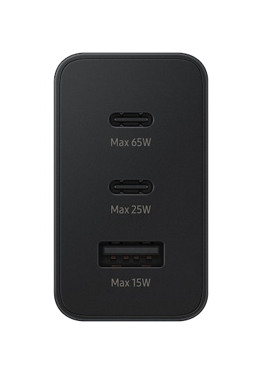 Samsung Uyumlu Type C & Type A Hızlı Şarj Aleti Üçlü (65W - 25W - 15W)