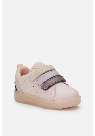 Vicco Sun Işıklı Kız Bebek Pudra Sneaker Pudra