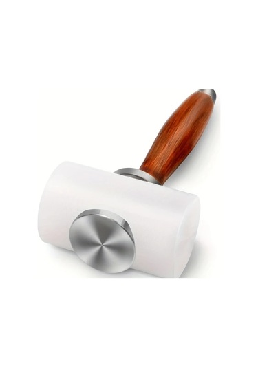 Willowhaven T Şekilli Çiziksiz Ve Sessiz Nylon Çekiç, Ergonomik Ahşap Sap