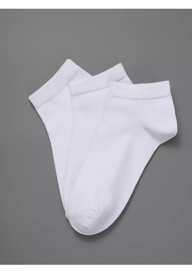 Responce Kısa Klasik Çorap Seti 10 Çift 68777005 Beyaz