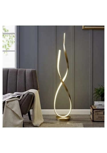 Marsel Eskitme Renk Gün Işığı Ledli Salon Led Lambader
