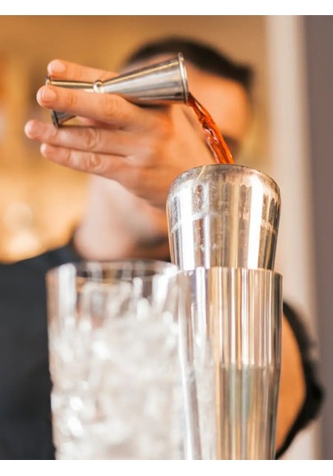 Maks Wıne Kokteyl Bar İçin Jigger Ölçü Kabı. 168965134 Gümüş