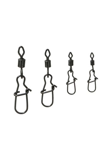 Dam Effzett D-Lock Rolling Swivel Snap Fırdöndülü Klips 10 Adet