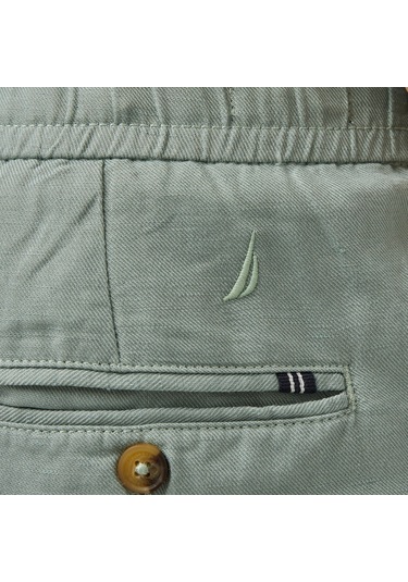 Nautica Erkek Yeşil Jogger Şort Düz B45106t Yeşil